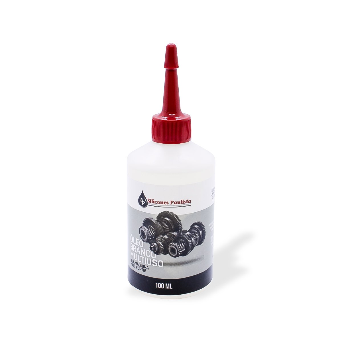 Óleo Lubrificante Branco para Uso Geral 100ml - Silicones Paulista
